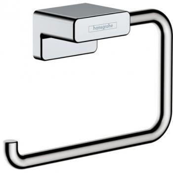 Hansgrohe AddStoris Toilet Roll Holder without Cover, Chrome (41771000)