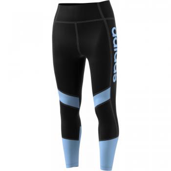 adidas D2M Lo HR 78 T Mallas, Mujer, Negro/azubri, XS