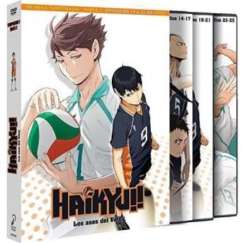 Haikyu!! Los Ases Del Voley Temporada 1 Parte 2 Ep. 14 A 25 [DVD]