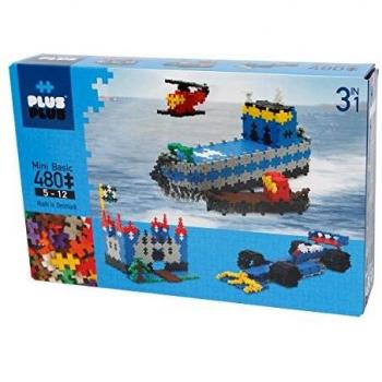 Plus Plus Mini Basic 480 Piezas 3 en 1