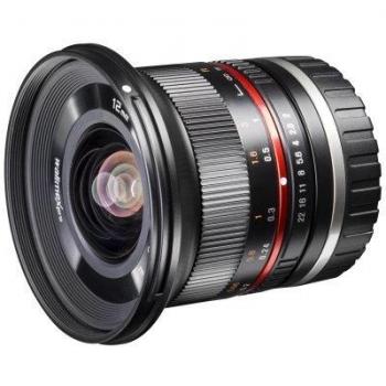 Walimex Pro - Objetivo ángulo Ancho 1:2,0 CSC para Sony E-Mount, Color Negro