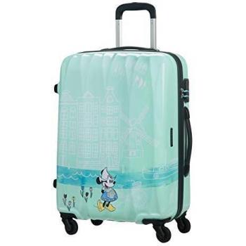 American Tourister Disney Legends Spinner M Maleta Infantil, 65 cm, 62.5 L, Turquesa
