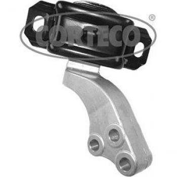 Soporte de motor CORTECO transmisión 49384701, compatible con diversos modelos de vehículos, fabricado en caucho y metal para alta resistencia y durabilidad, diseñado para minimizar vibraciones y proporcionar estabilidad al motor
