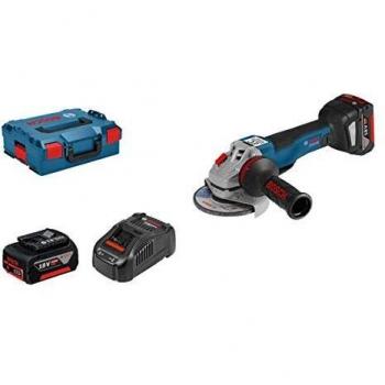 Bosch Professional GWS 18V-10 PC - Amoladora angular a batería