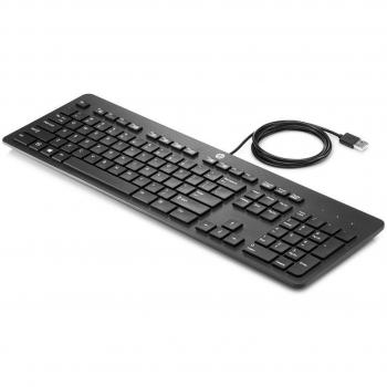Teclado HP USB Business Slim Keyboard para Oficina y Negocios