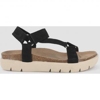 Sandalias de plataforma de mujer Martina en negro