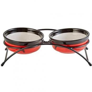 Trixie Eat on Feet Double Feeder and Drinker