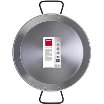 Paellera Metaltex de Acero Pulido Inducción 30 cm para 4 Raciones