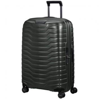 Maleta Mediana Samsonite Proxis Verde de 69 cm con Sistema de 4 Ruedas