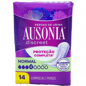 Compresas Discretas Normal Ausonia 14 Unidades