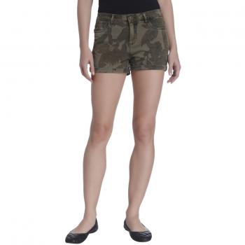 ONLY Onlriot Reg Sk Urban Jungle Shorts Pnt, Pantalones Cortos para Mujer, Multicolor