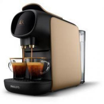 Philips L'Or Barista Sublime LM9012/75 Cafetera Nespresso/L'Or Negra/Dorada + 50 Cápsulas