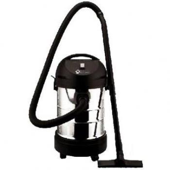 Aspiradora Domo Rac Inox 30L 1000W con Accesorios para Sólidos y Líquidos