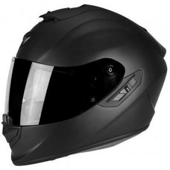 Scorpion NC Casco per Moto, Hombre, Negro, XS