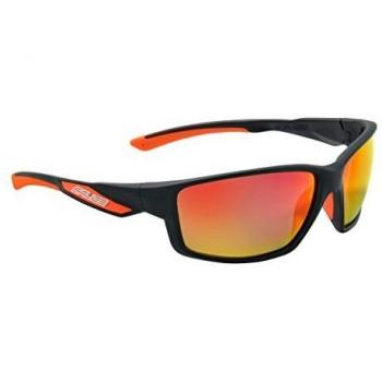 Salice 014 RW Men's Sunglasses Black Red Accents Standard Size