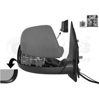Espejo retrovisor VAN WEZEL 5791828, tipo de producto: espejo retrovisor, características: diseño específico para vehículos, fácil instalación, ajuste manual o eléctrico (dependiendo del modelo), acabado en color negro o cromado,
