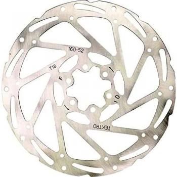 Disco de freno para bicicleta 203mm 6 orificios con tornillos