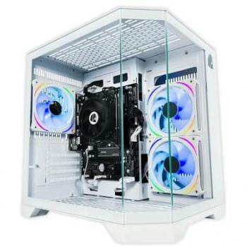 PC Gamer Avanzado NitroPC Bronze Plus - AMD Ryzen 5 5600GT, Radeon Vega 7, RAM 32GB, M.2 1TB, Windows 11, WiFi RGB Blanco