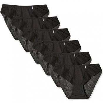 AVET Pack x 6 Braguitas Negro M