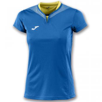 Joma Camiseta Mujer Silver Royal M/C - Camiseta técnica de Manga Corta, Mujer, Azul -