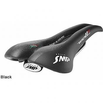 Selle SMP Well M1 Fahrrad-Sattel//Unisex, Ausführung:Schwarz, Dimension:279x163 mm