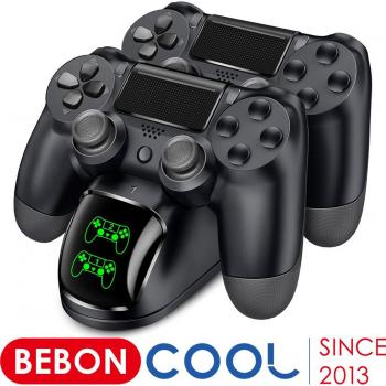 BEBONCOOL Slim Cooling Stand with RGB and Controller Charger for PS5