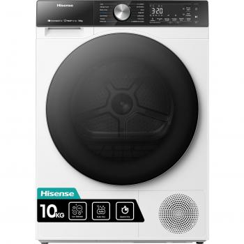 Hisense 5S Series DH5S102BW WiFi-enabled 10 kg Heat Pump Tumble Dryer - White