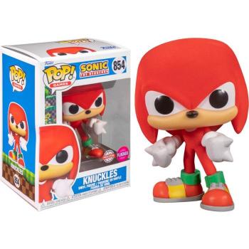 Funko Pop Knuckles Sonic Flocked Special Edition 854
