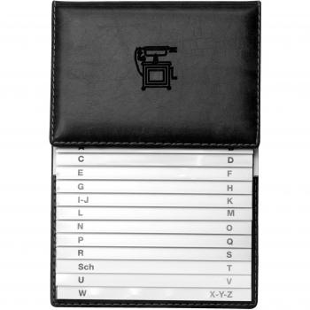 VELOFLEX 5157780 - Agenda telefónica 155 x 225 mm , color negro