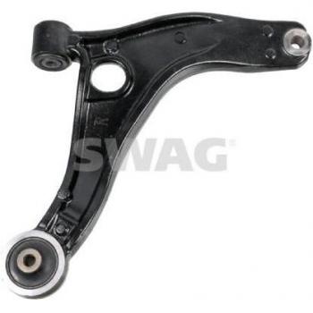 SWAG Control Arm 33 10 2977 - Barra oscilante de suspensión de ruedas, fabricada en material de alta calidad, diseñada para mejorar la estabilidad y el manejo del vehículo, compatible con varios modelos de automóviles, incluye todos