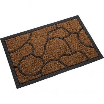 Felpudo Fibra de Coco Deco Piedra 40 x 2 x 60 cm