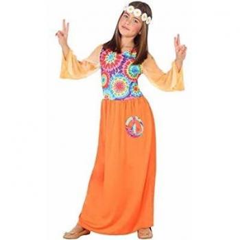 Disfraz de Hippie de la Paz para niña - Atosa