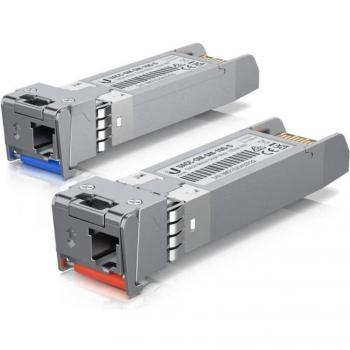Transceptor de fibra óptica Ubiquiti UACC-OM-SM-10G-S-2, módulo de red, velocidad de 10000 Mbit/s