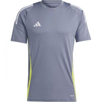 Camiseta Adidas M Tiro24 Gris/Fluor