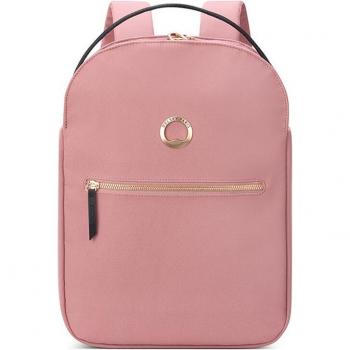 Mochila Delsey Securstyle Rosa Ceniza 13 con 12 Litros, 2 Años de Garantía