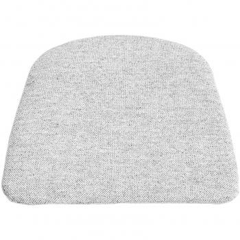 Hay J42 - Cojín de Asiento Gris Suave/Tela Hallingdal 116/L x An. x Al. 43x40x2cm