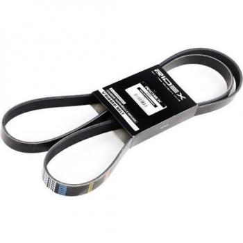 Correa Poly-V RIDEX 305P0091 para AUDI, OPEL y FORD - Cinghia de servicios trapecial estriada 1915mm