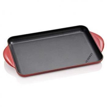 Parrilla rectangular lisa de hierro fundido Le Creuset