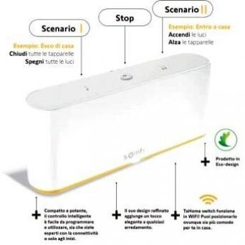 Interruptor Central Domótico Somfy TaHoma Switch 1870594