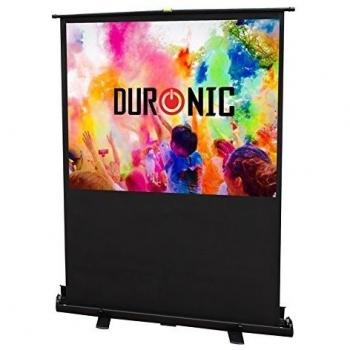 Duronic FPS60 - Pantalla de proyección portátil de piso - 60 pulgadas de 4:3
