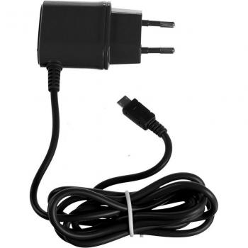 Cargador de Red 1A Micro USB Negro