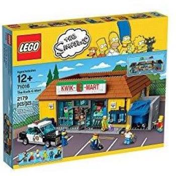 LEGO El Badulaque de Los Simpsons - Set 71016 con figuras y accesorios detallados