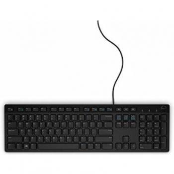 DELL KB216 USB QWERTY Finlandés, Sueco Negro - Teclado