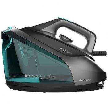 Cecotec Centro de Planchado Horizontal IronHero 3000 Station, 3000W, 7 Bares, Suela Cerámica Ultradeslizante, Golpe de Vapor 400 g/min, 140 g/min de Vapor