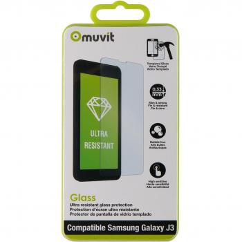 Protector pantalla Muvit para Samsung Galaxy J3 2016 vidrio templado