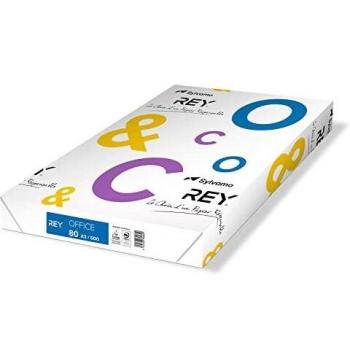 Papel de Copia Rey Office A3 80g/m² Blanco - Paquete de 500 Hojas
