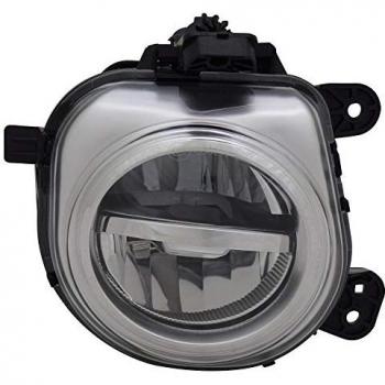 Faro Antiniebla TYC 19-12571-00-9 para Coche - Mejora Visibilidad - Fácil Instalación - Derecho LED Luz Antiniebla X3 X4 X5 X6 F25 F26 F