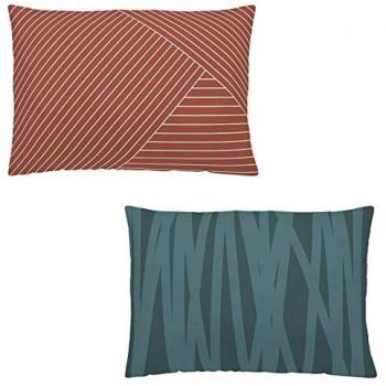 Funda de cojín Naturals Albers reversible (50 x 30 cm)