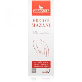 Priessnitz DeLuxe Massage Cream with a Warming Effect 200 ml