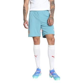 Manchester City PUMA Fourth Shorts 2024-25 - Blue/Pink/Other, Size 3XL